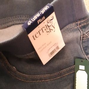 Terra & Sky Mid-Rise Comfort Waist Jeans
